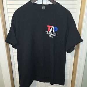 TAP Nationals 2022 Men's Black Graphic Tee